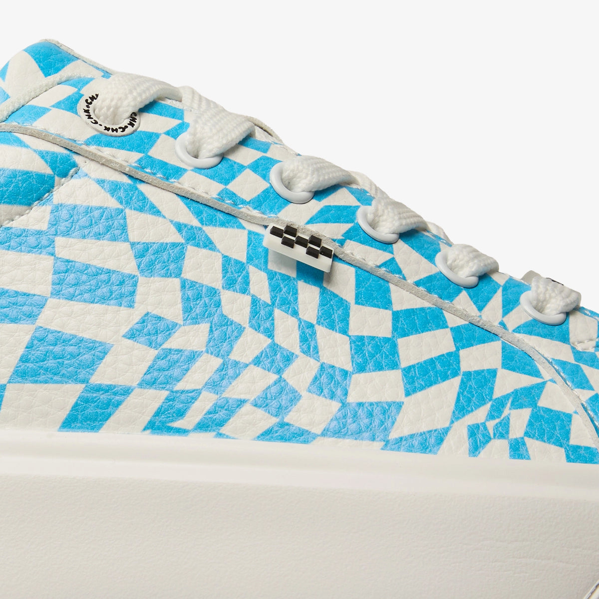 CITY HOPPER CHECKERED BLUE LOW