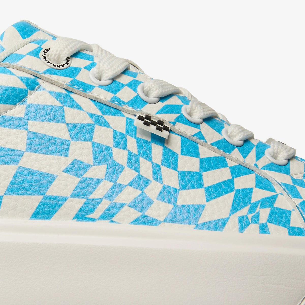 CITY HOPPER CHECKERED BLUE LOW