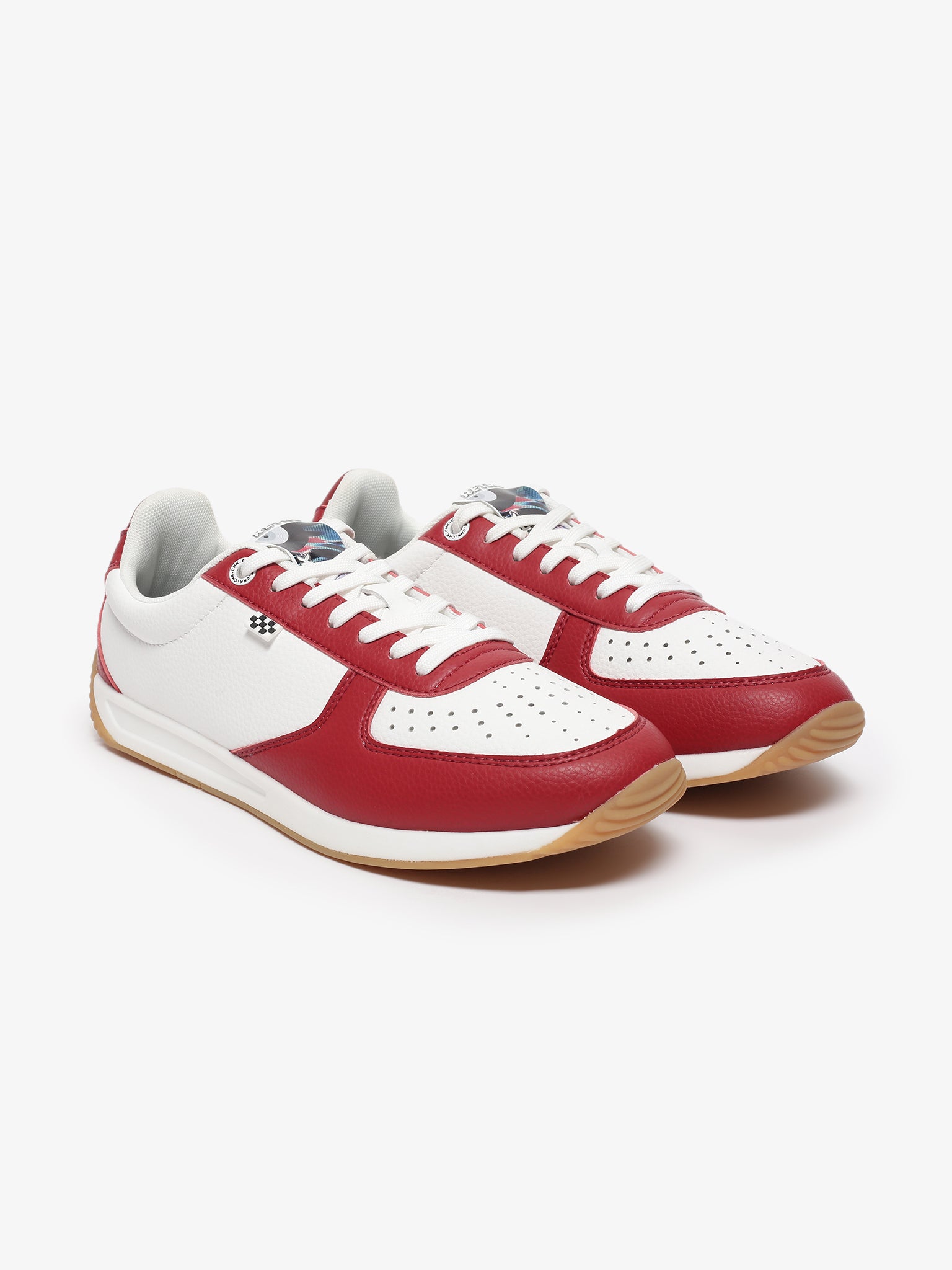 Retro Red Colorblock