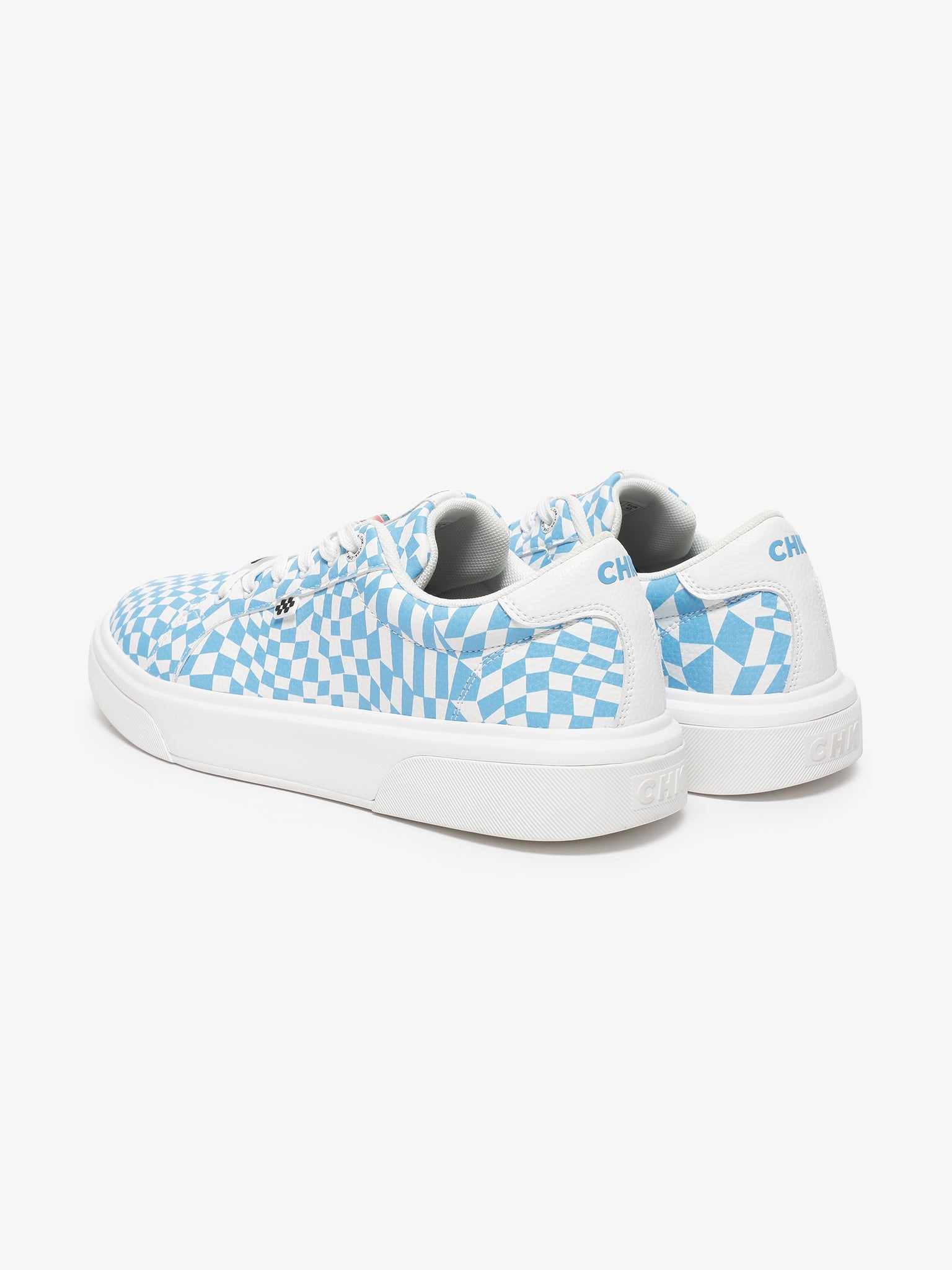 City Hopper Checkered Blue Low