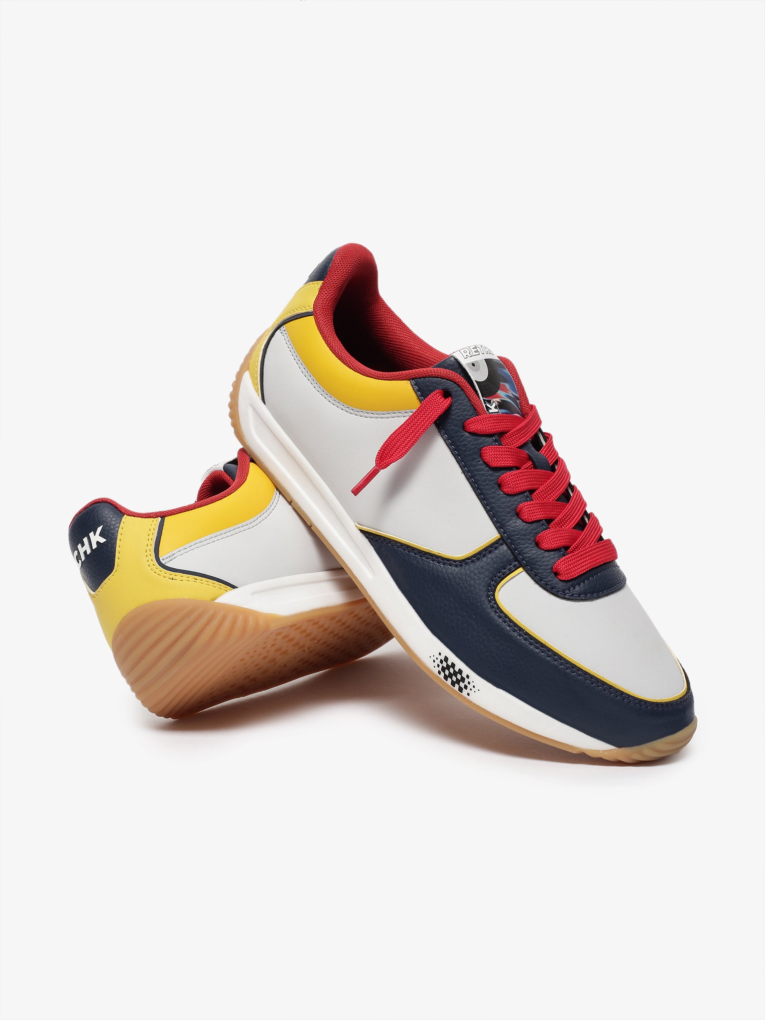 Retro Night Blue Yellow