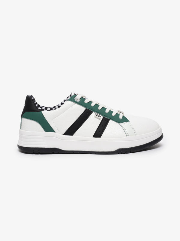 Brat Forest Green Black White Low