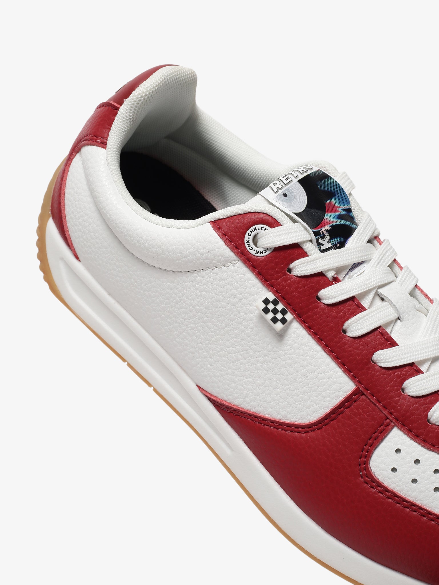 Retro Red Colorblock