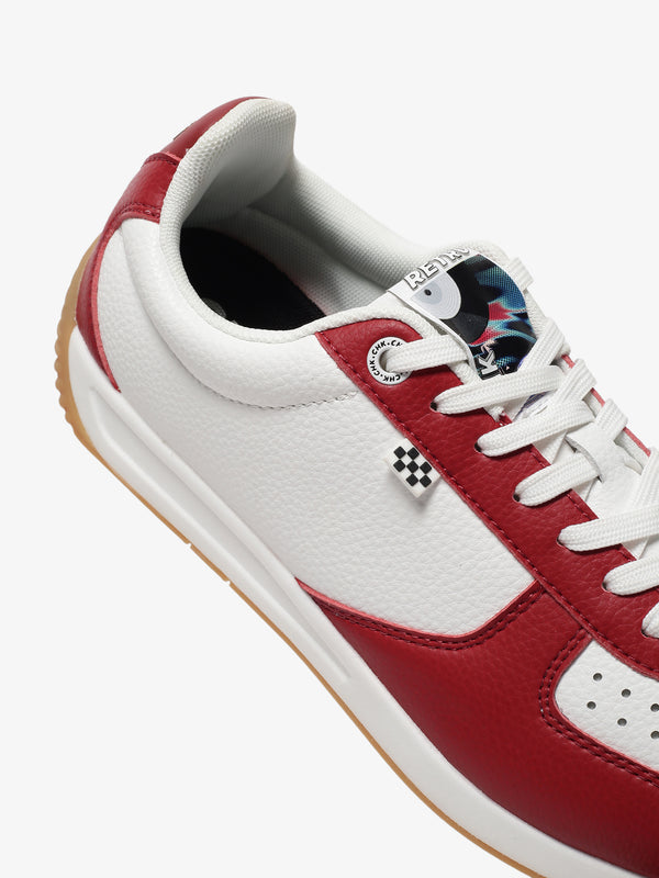 Retro Red Colorblock