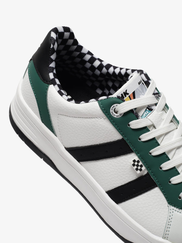 Brat Forest Green Black White Low