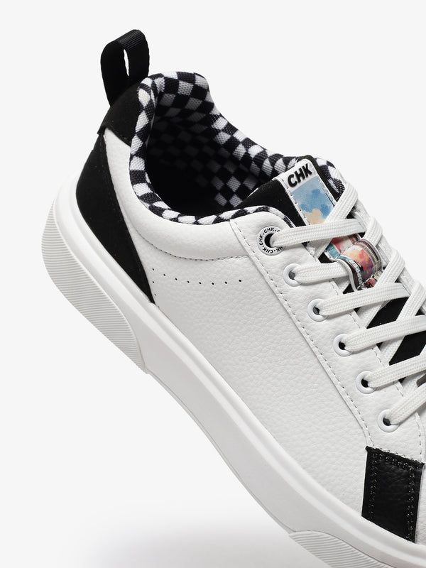 City Hopper White Black Low