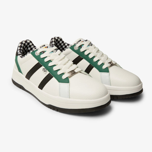 Brat Forest Green Black White Low