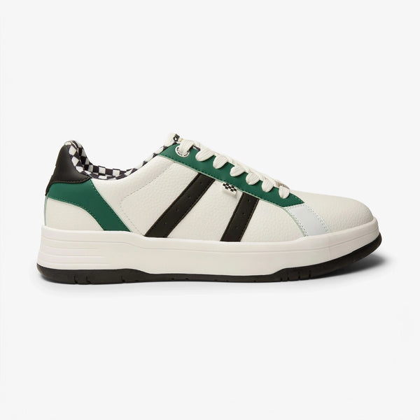 Brat Forest Green Black White Low